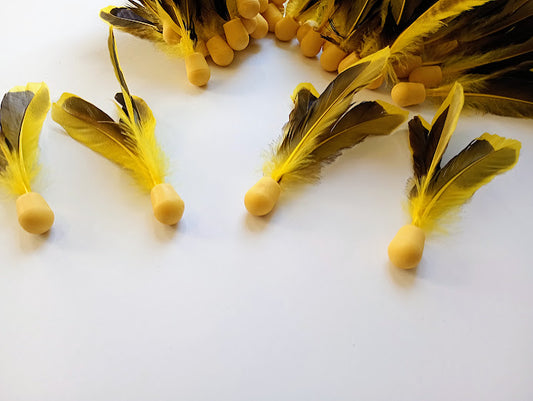 Gul/Sort Netsy Bold (1 stk.)